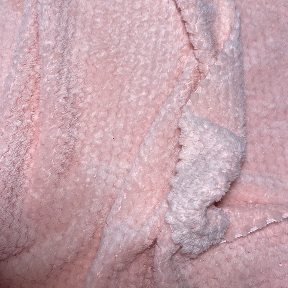 Baby Pink Dimple Premium Fleece! 3 Full Yards available (Will separate)@ 12$/yd